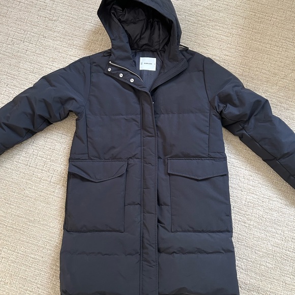 Everlane Women's Long Puffer Jacket in Black, Size Medium - Picture 7 of 7